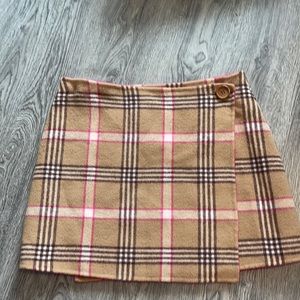 Lilly Pulitzer reversible wool mini skirt